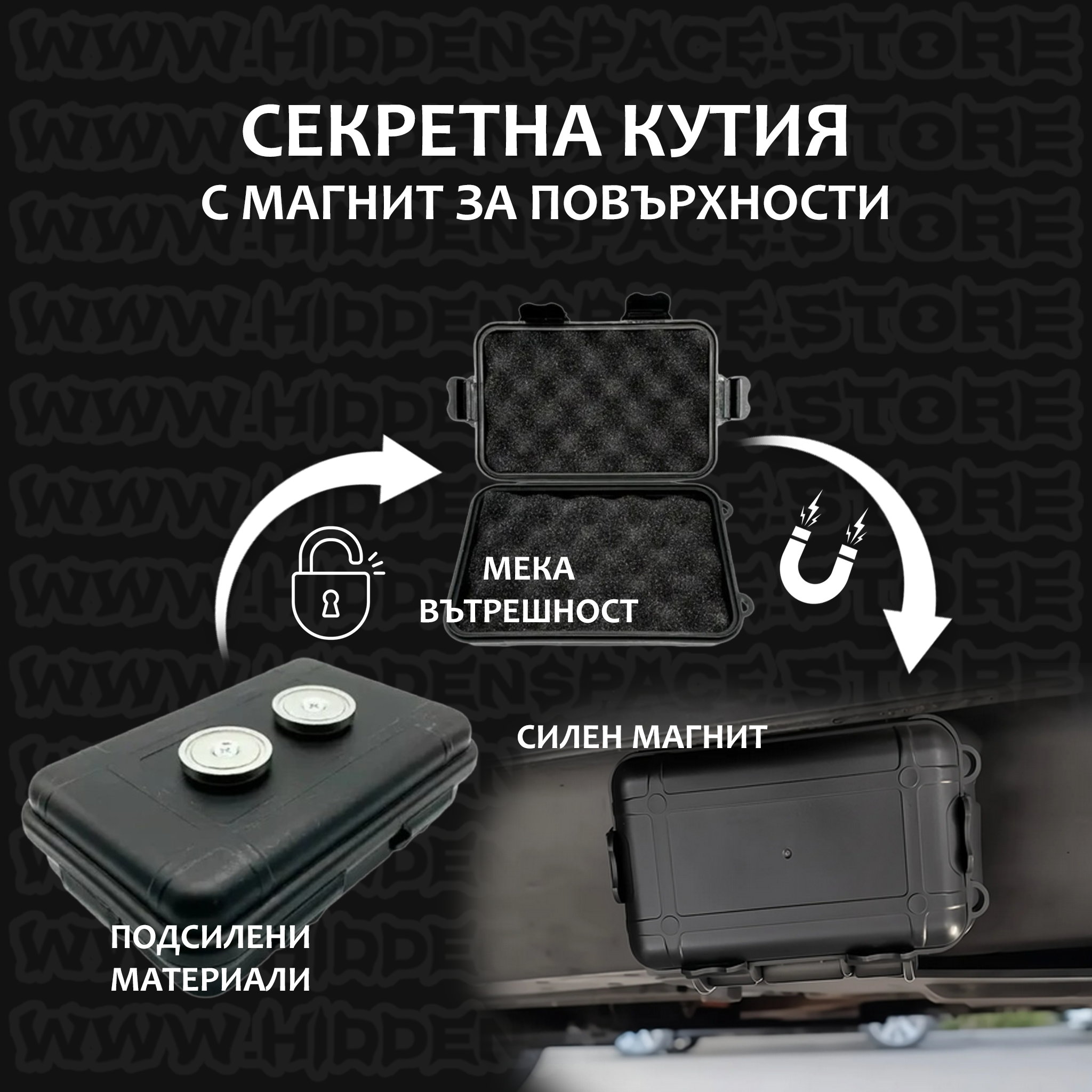 Тайник Секретна Кутия